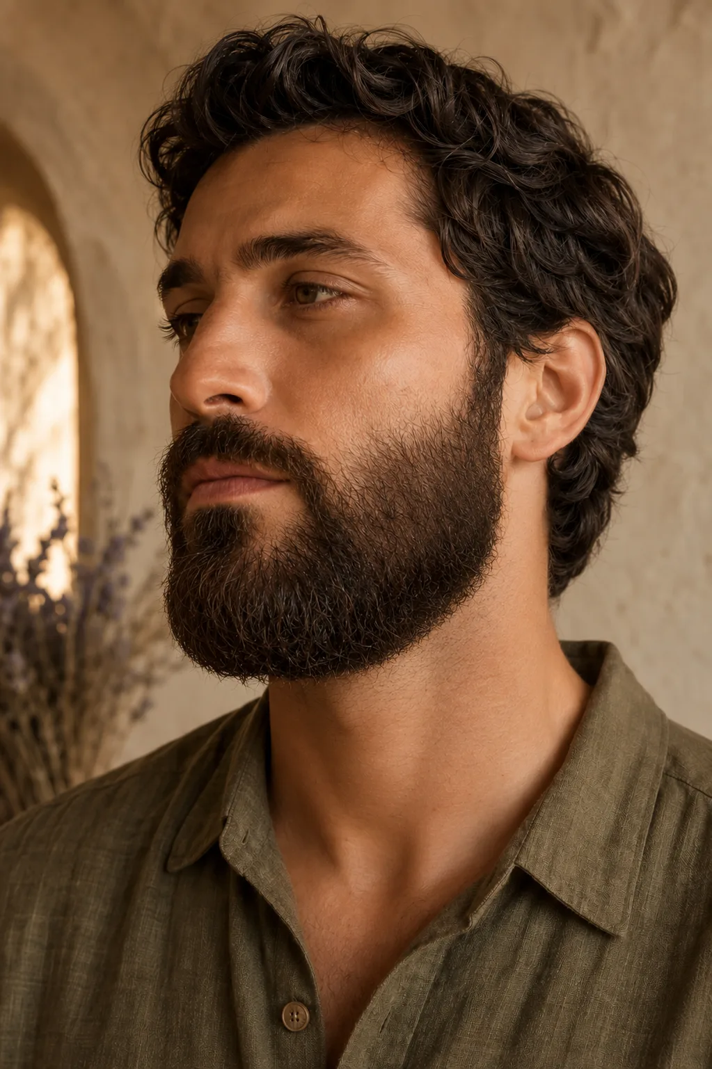 After Botanical Beard Balm, softer tamed beard with natural matte finish