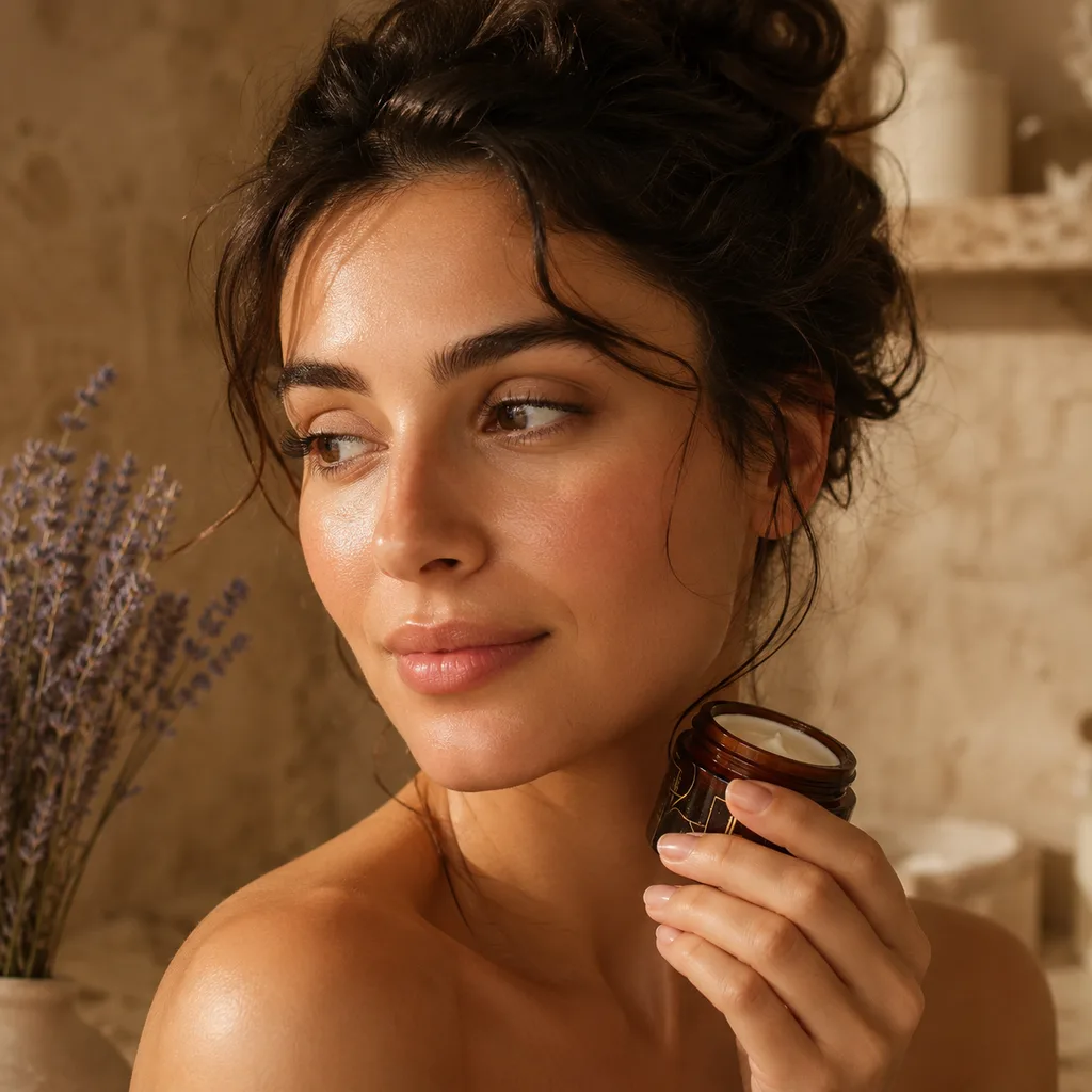 After Body & Face Moisturizer ritual, nourished luminous skin