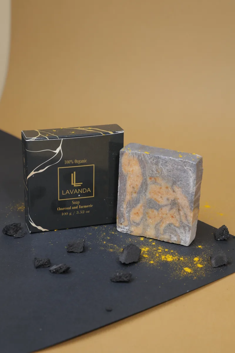 Charcoal & Turmeric Artisan Soap